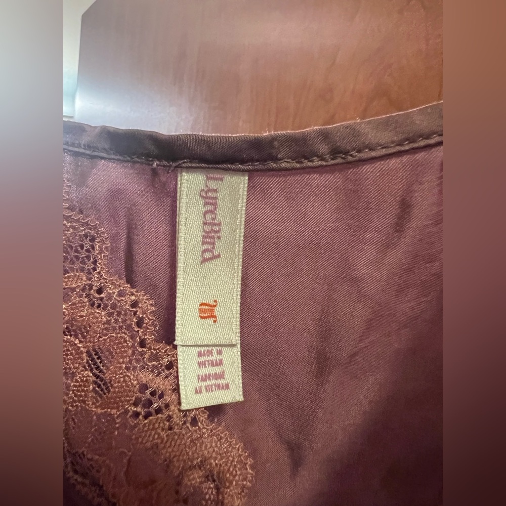 Anthropologie Lyrebird Flyaway Lace-Trim Tie-Front Cami - NWT - Size Large - Picture 13 of 16